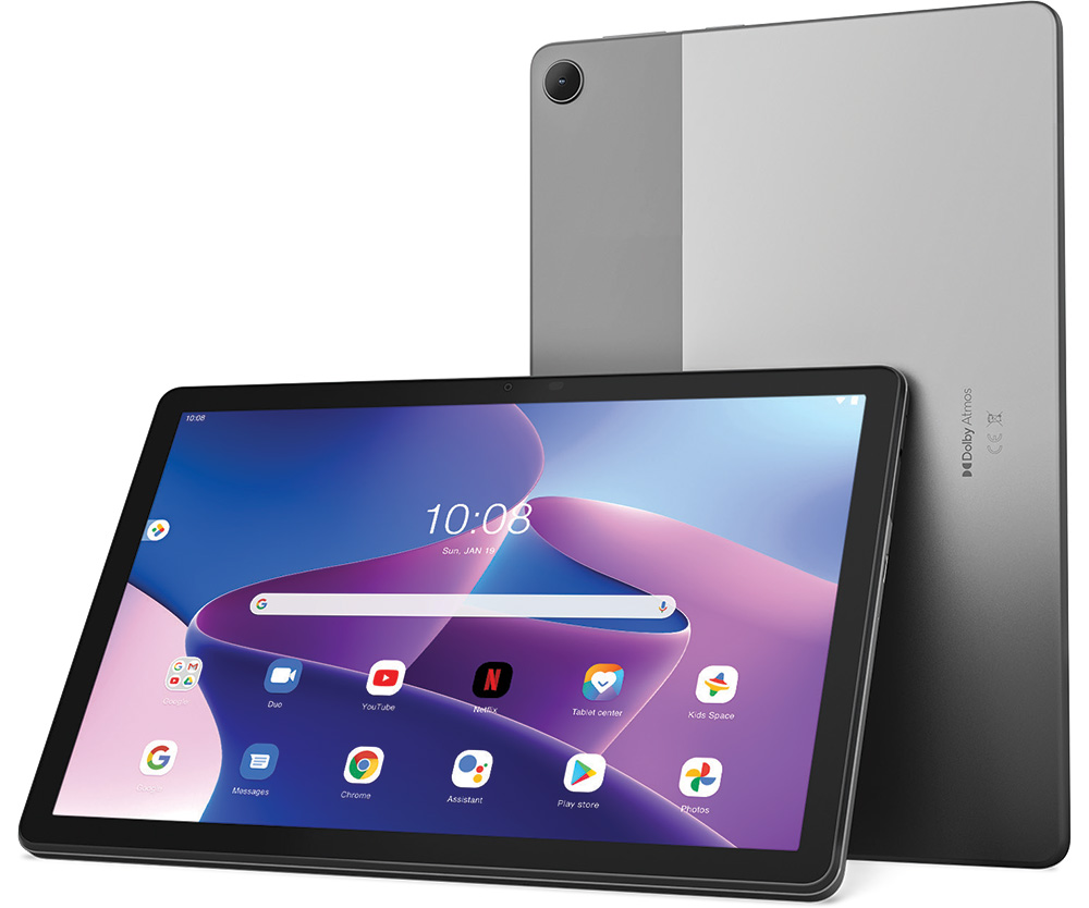 Lenovo Tab M10 (3rd Gen) en color Storm Grey