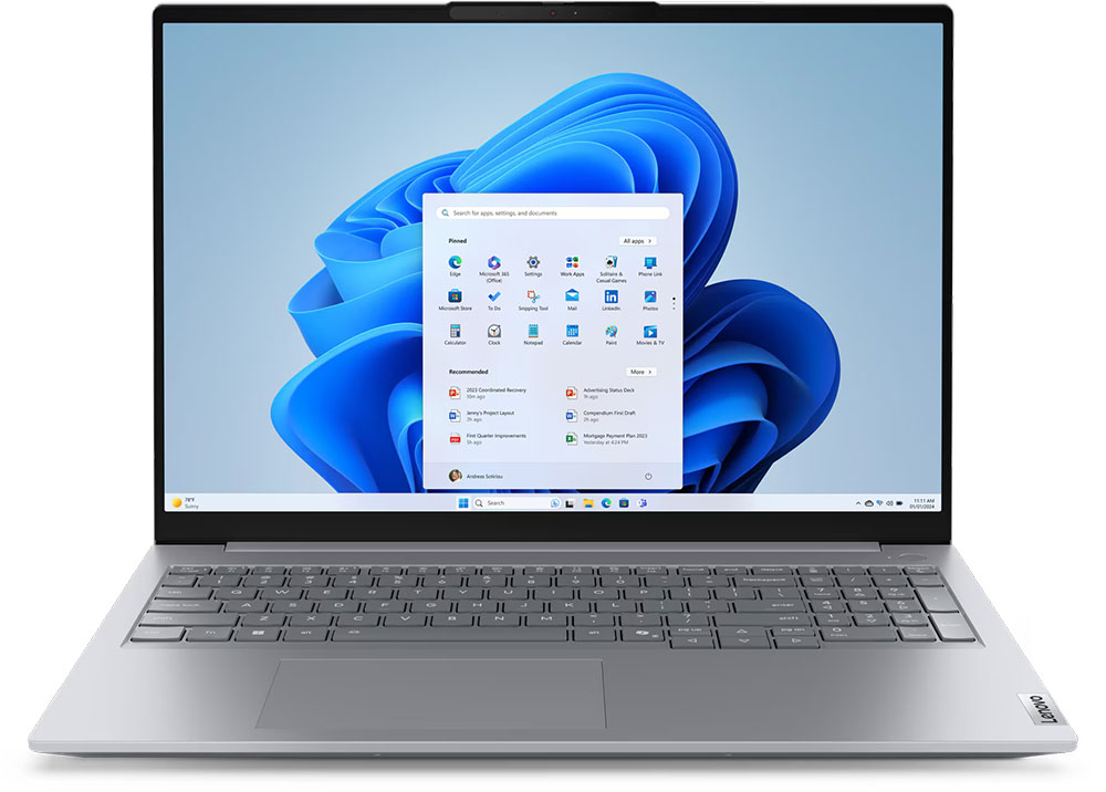 Notebook Lenovo ThinkBook 16 G8 IRL, color Arctic Grey