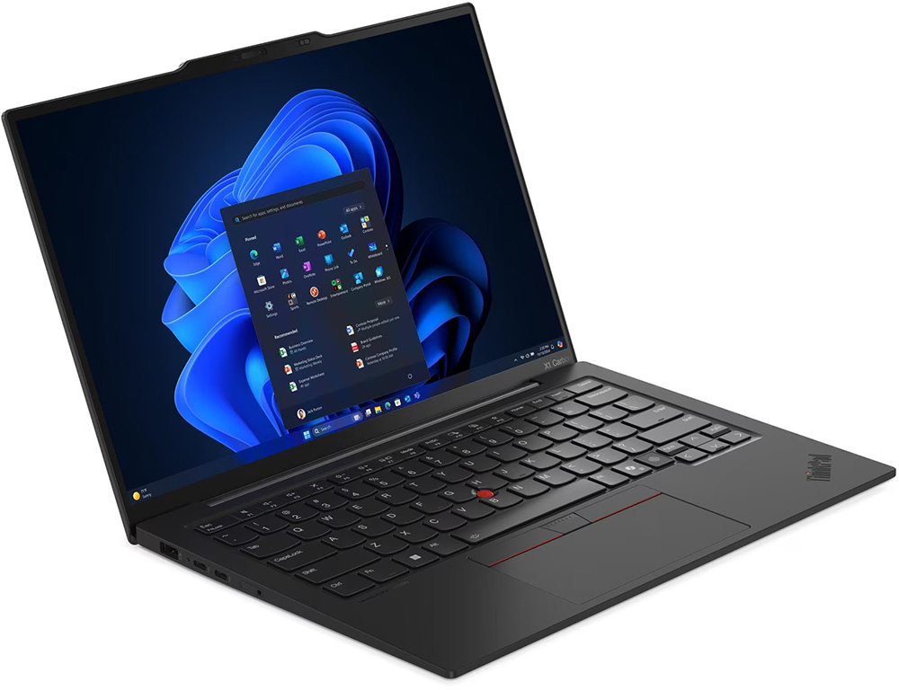 Notebook Lenovo ThinkPad X1 Carbon Gen 13 Aura Edition, de color negro