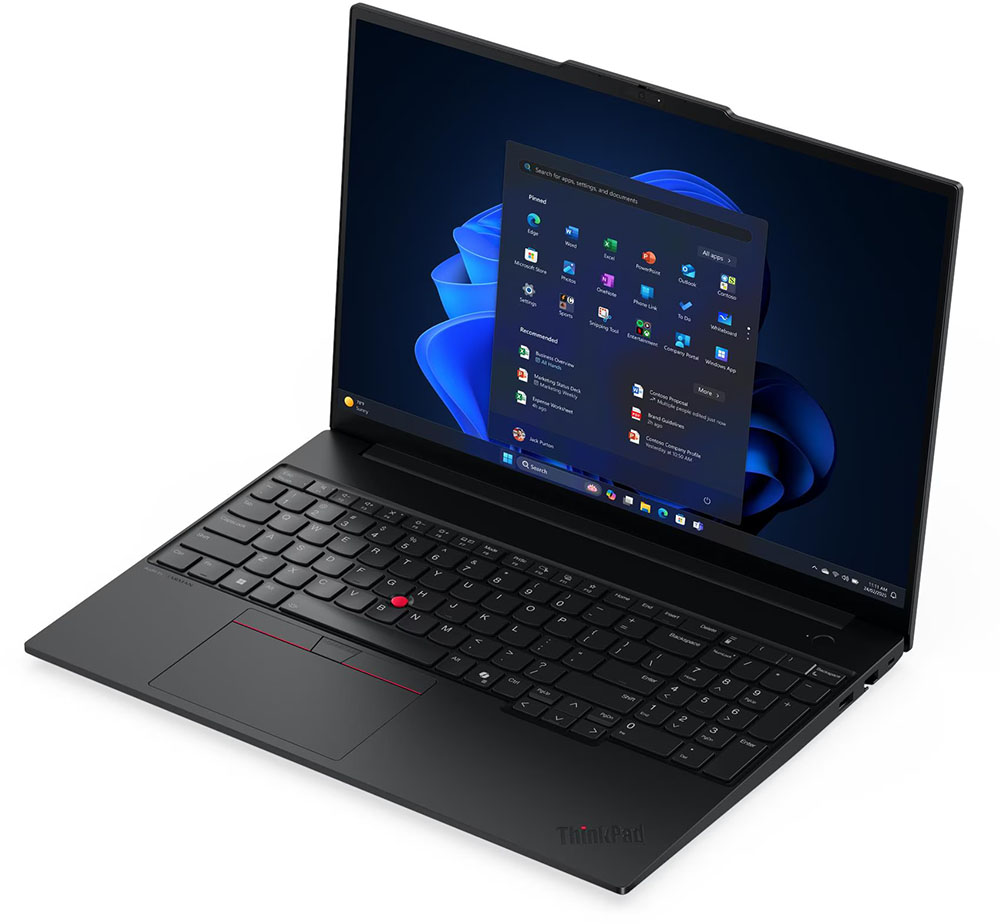 Notebook Lenovo ThinkPad E16 Gen 3 (AMD), de color negro