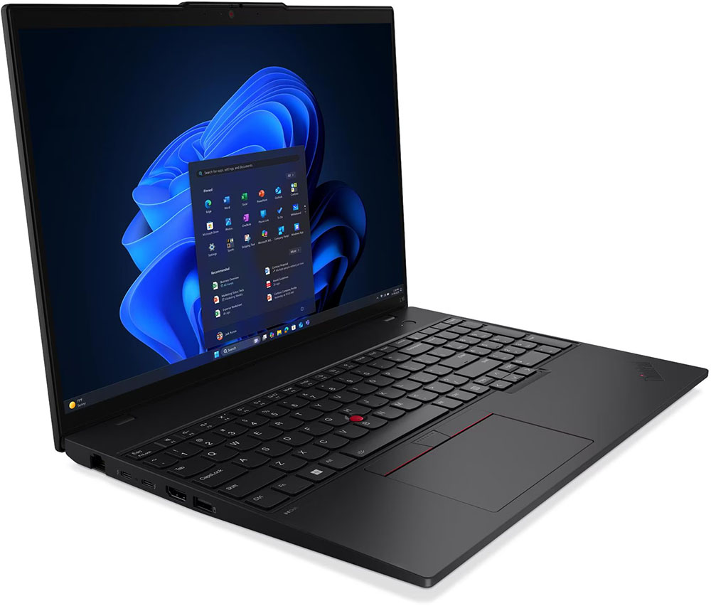 Notebook Lenovo ThinkPad L16 Gen 2 (AMD), de color negro