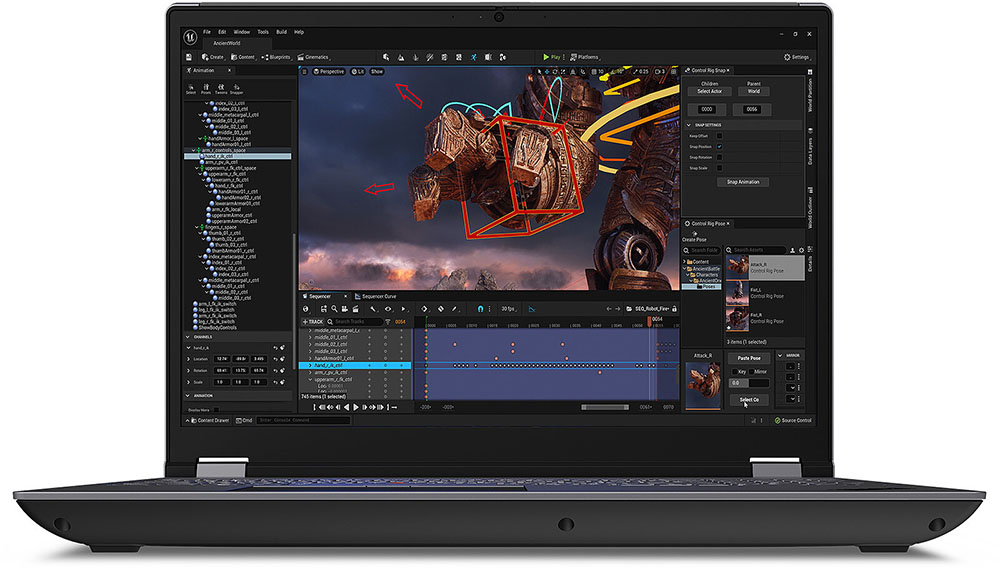 Notebook Lenovo ThinkPad P16 Gen 2