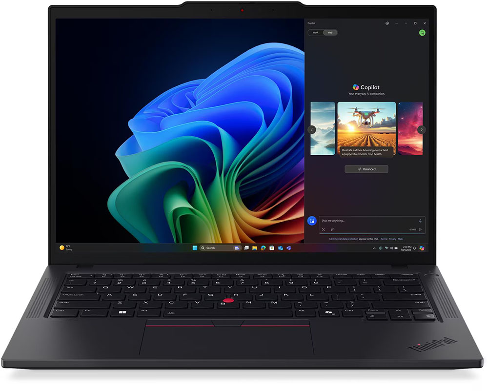 Notebook Lenovo ThinkPad T14 Gen 6 (AMD), de color negro