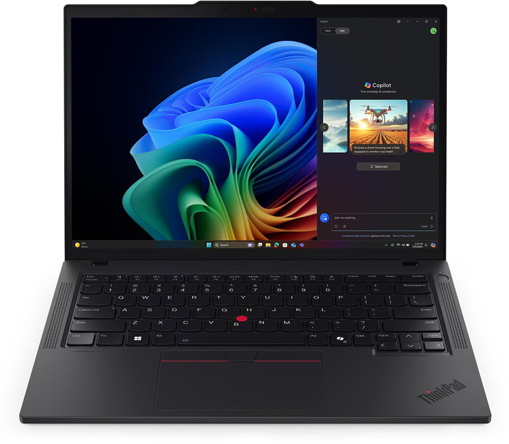 Notebook Lenovo ThinkPad T14 Gen 6 (Intel), de color negro