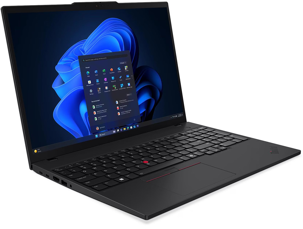 Notebook Lenovo ThinkPad T16 Gen 4 (Intel), de color negro