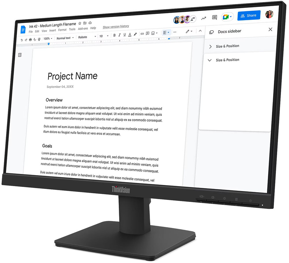 Monitor Lenovo ThinkVision S22-4e