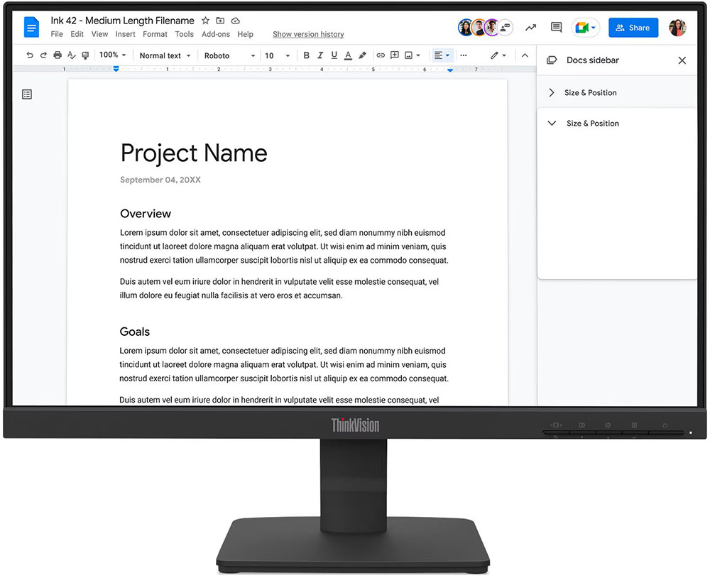 Monitor Lenovo ThinkVision S22-4e