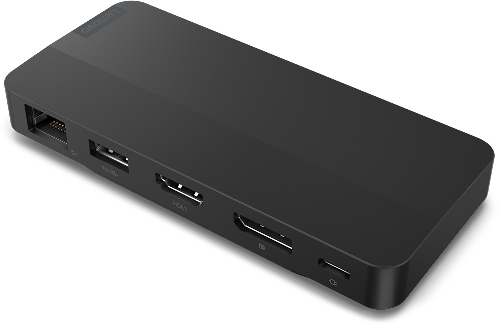 Lenovo USB-C Dual Display Travel Dock