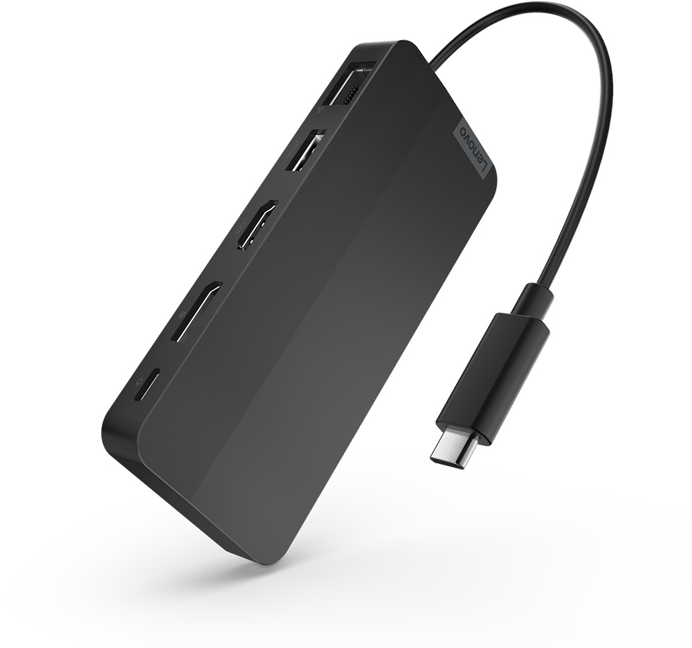 Lenovo USB-C Dual Display Travel Dock
