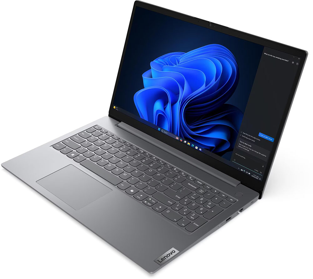 Notebook Lenovo V15 G5 IRL, de color Luna Grey