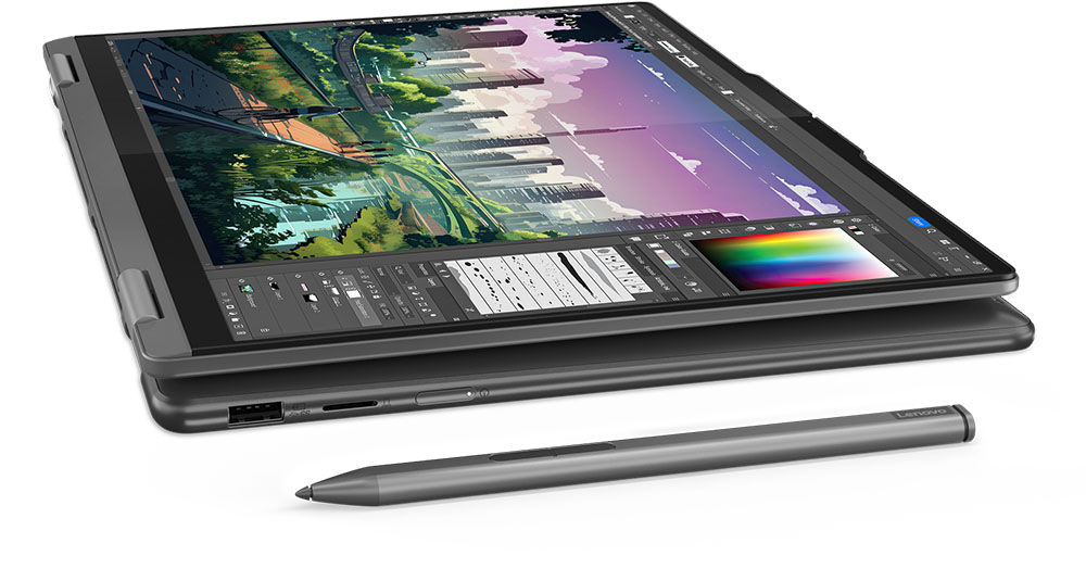 Notebook Lenovo Yoga 7 2-in-1 14AHP9, color Storm Grey