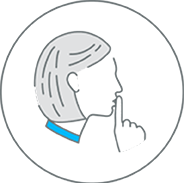 icono de silencio