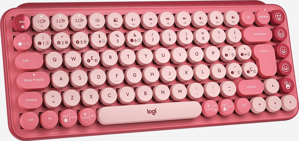 Teclado mecánico inalámbrico Logitech POP Keys - Heartbreaker