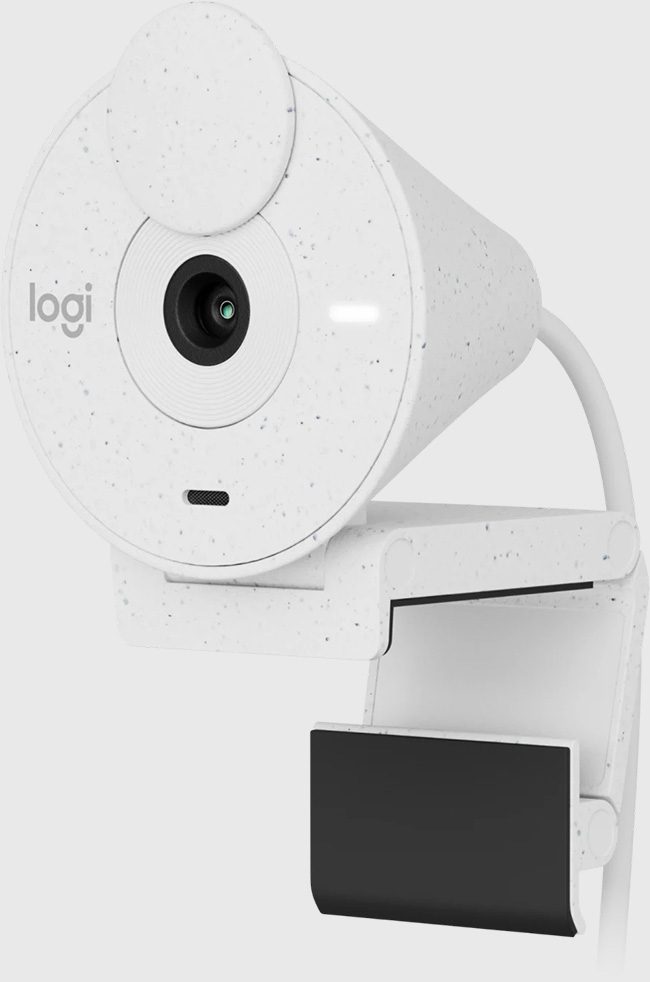 Logitech Brio 300 Webcam - Blanco