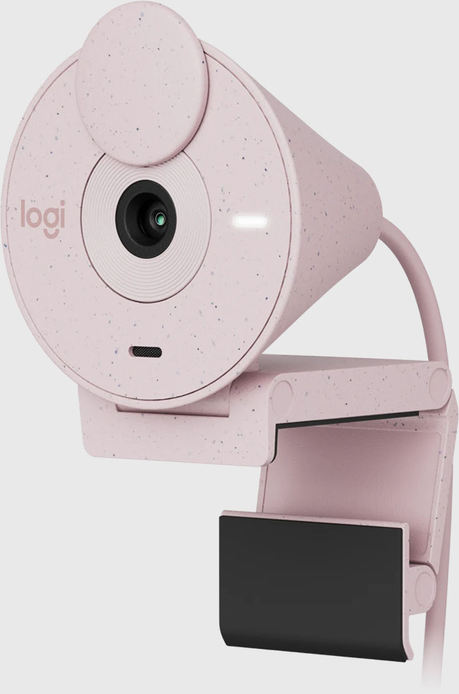 Logitech Brio 300 Webcam - Rosa