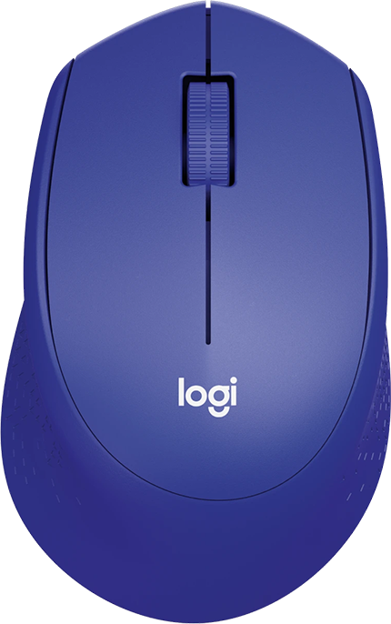 Mouse Inalámbrico Logitech M280 de color azul