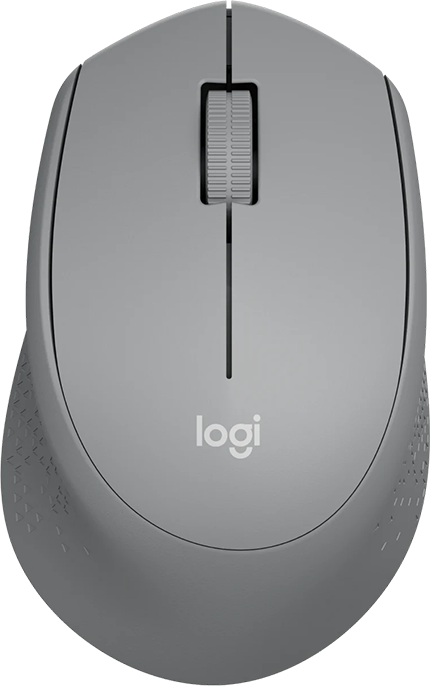 Mouse Inalámbrico Logitech M280 de color gris