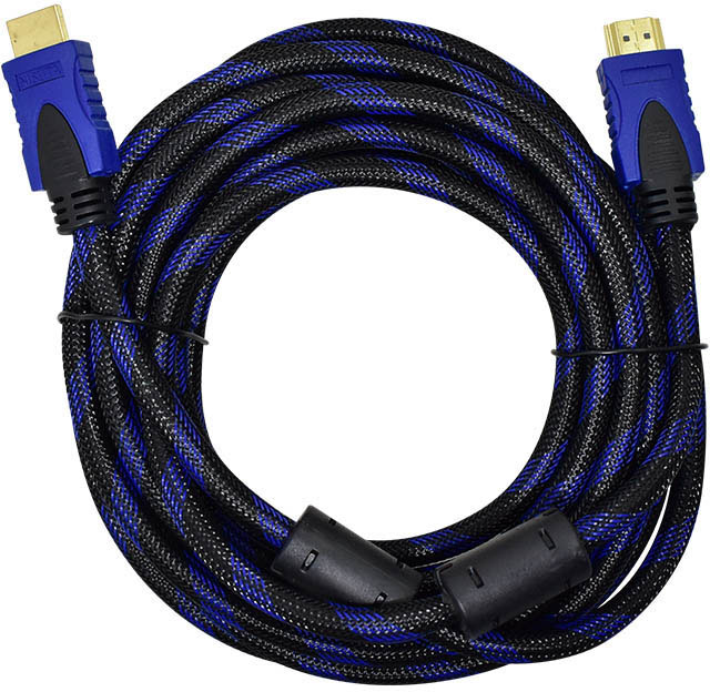 Cable HDMI V1.4 Nisuta con filtros y malla de tela
