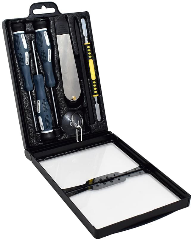 Kit de herramientas de 8 piezas para reparación de celulares Nisuta (NSK2516)