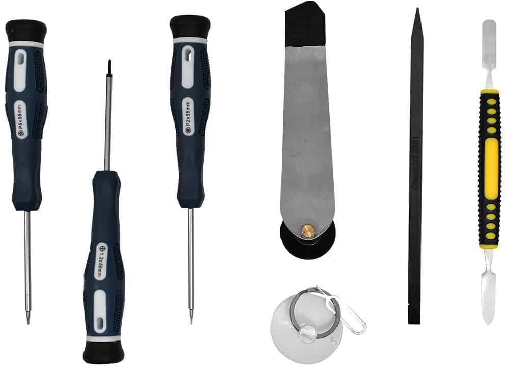 Kit de herramientas de 8 piezas para reparación de celulares Nisuta (NSK2516)
