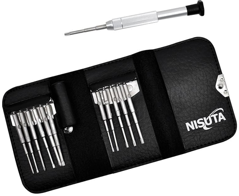 Kit de 12 mini destornilladores Nisuta (NSK5212)