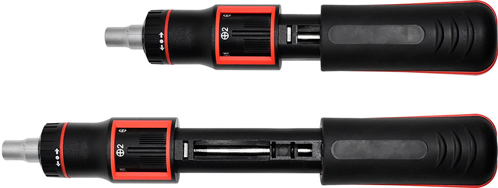 Kit de destornillador con puntas intercambiables autocargables Nisuta (NSK660)