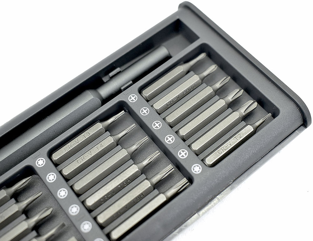 Kit de destornillador de 25 piezas 