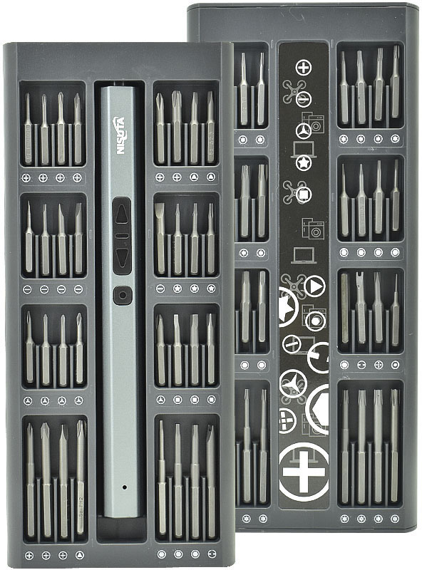 Kit de destornillador electrico de 82 piezas Nisuta (NSKDE82)
