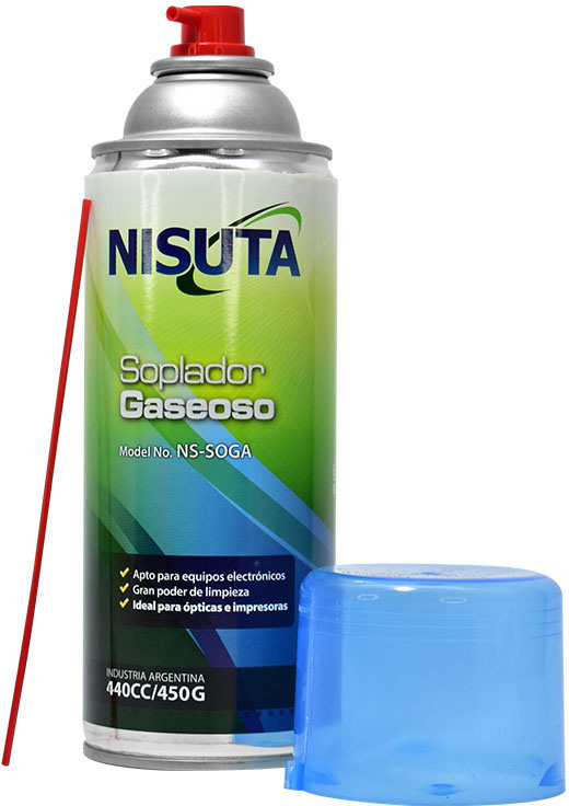Soplador gaseoso 440CC-450G aire comprimido Nisuta (NSSOGA)