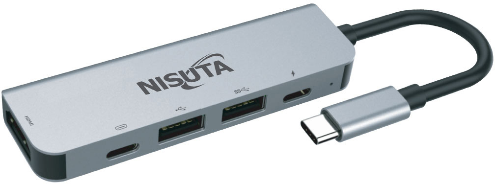 Docking USB-C Nisuta NSUCD7