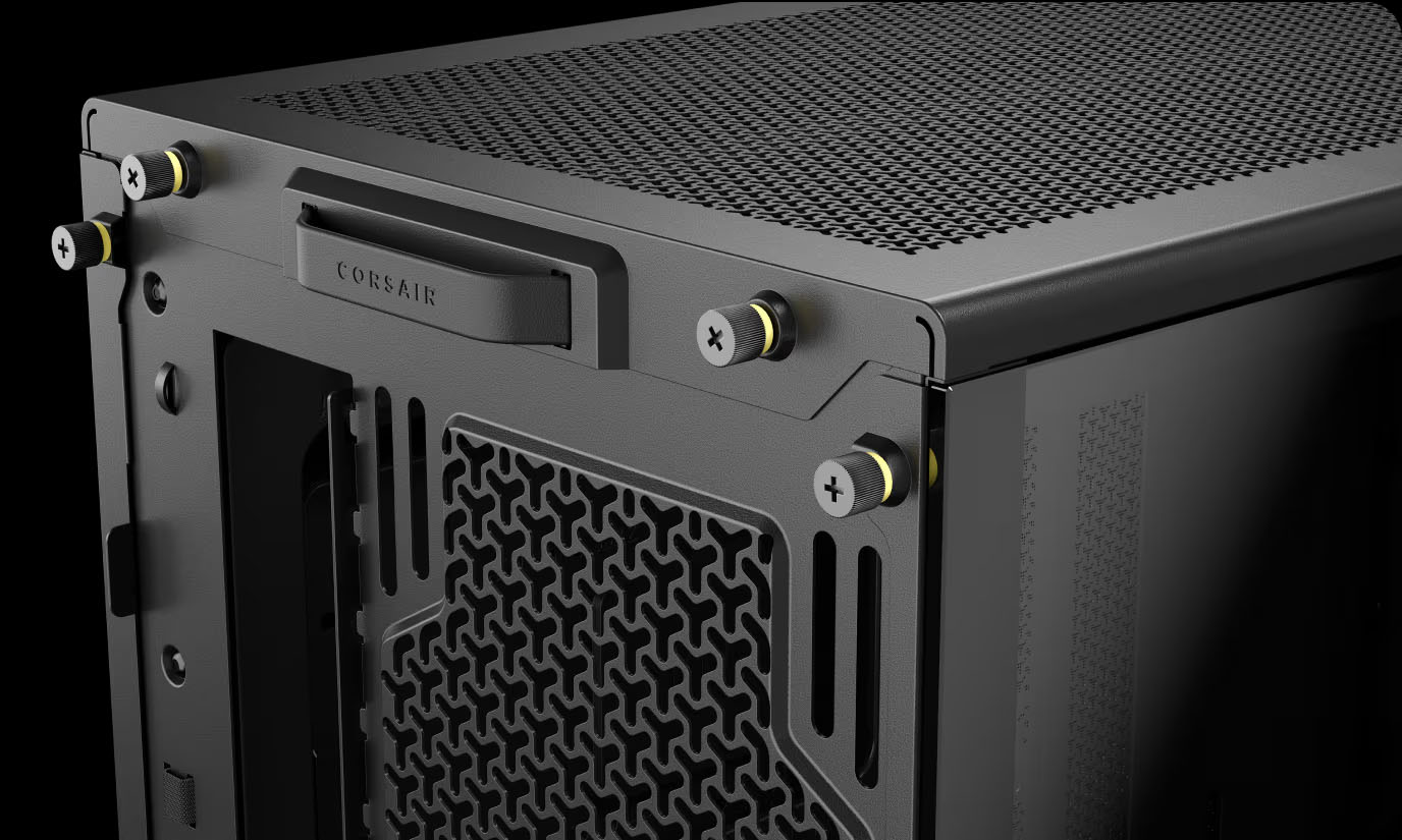 Gabinete Corsair FRAME 4000D RS Modular - Black