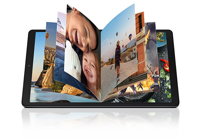 Tablet Samsung Galaxy Tab A7 Lite, Almacená más de tu contenido favorito