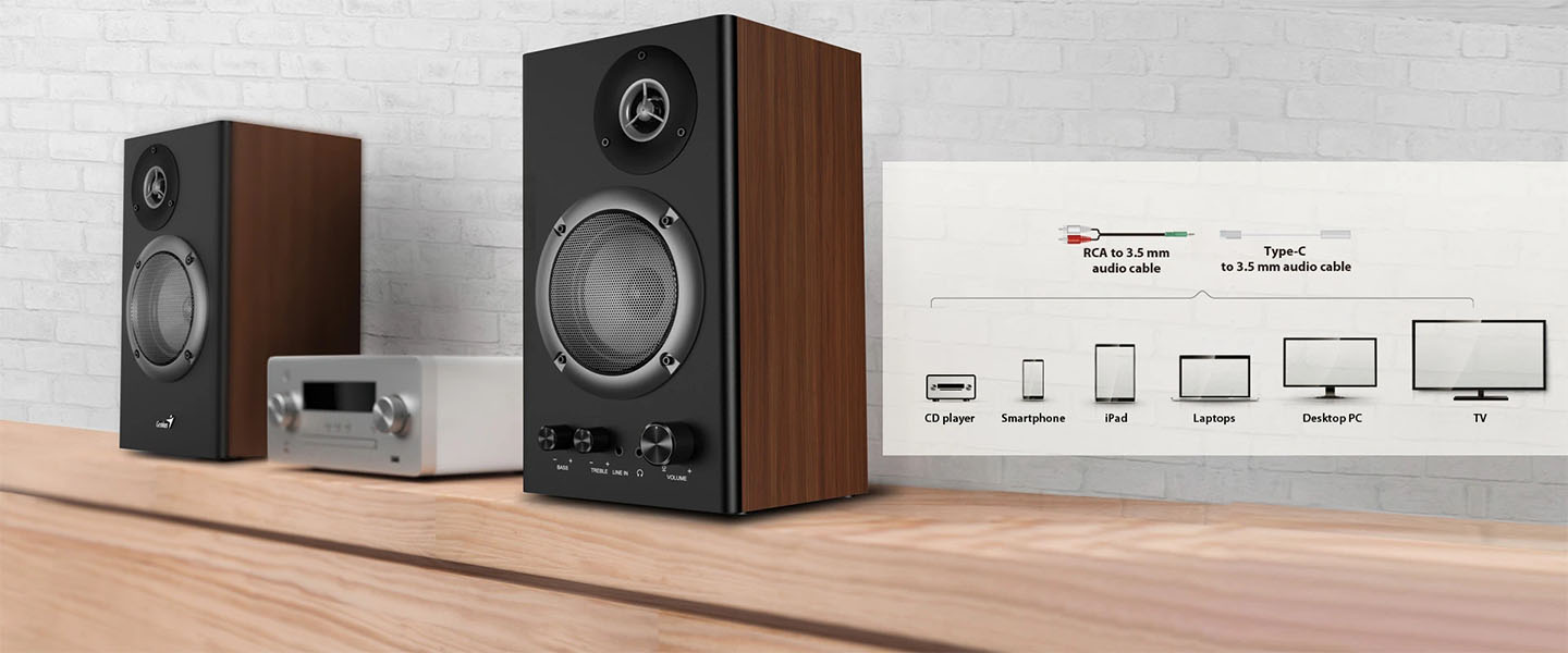AMPLIA COMPATIBILIDAD CON DISPOSITIVOS DE AUDIO DE 3.5 MM