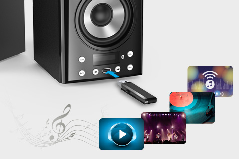 Compatibilidad con memoria USB