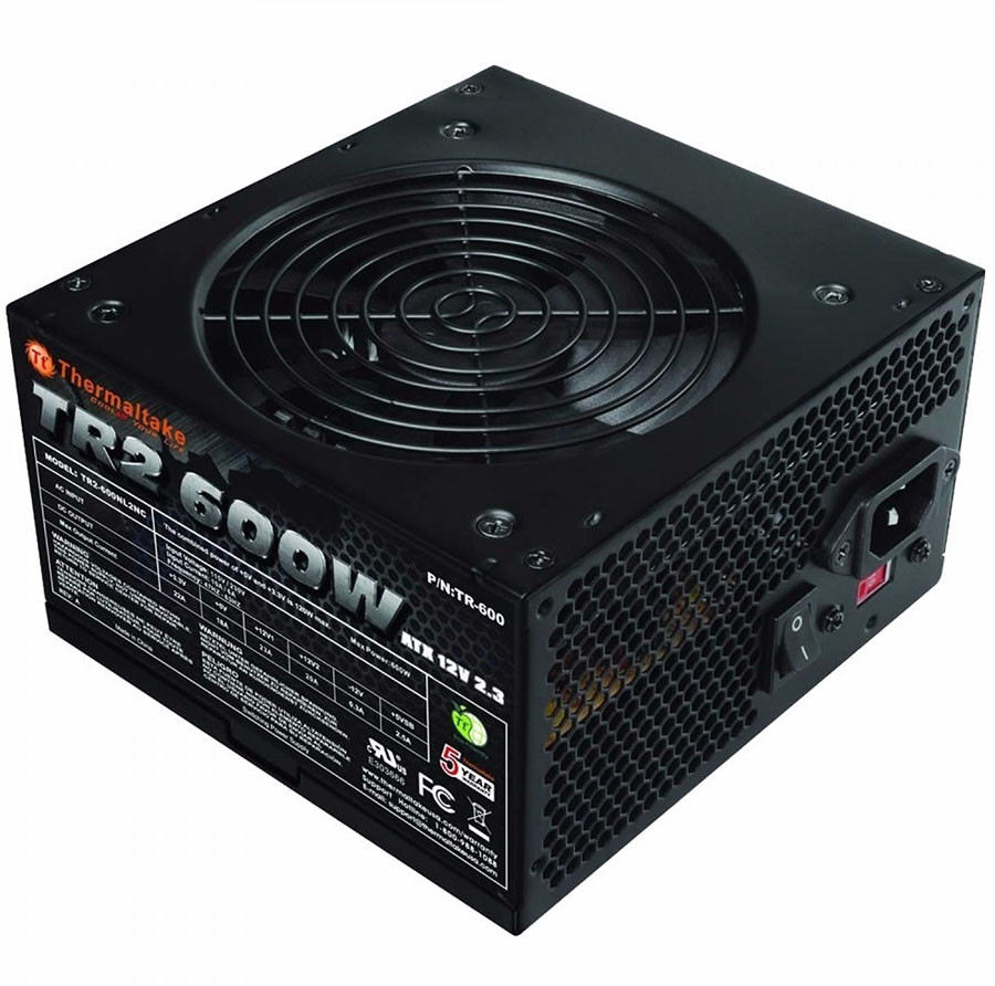 Fuente ThermalTake TR2 600W - TR2-600NL2NC