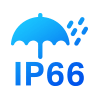 Ícono IP66 resistente a la intemperie