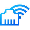 Ícono Redes inalámbricas o cableadas