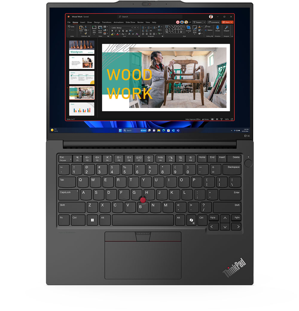 Notebook Lenovo ThinkPad E14 Gen 6 (AMD), color Black