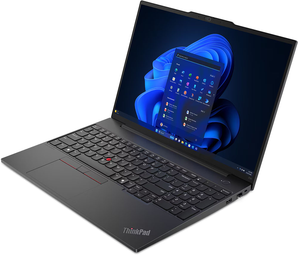 Notebook Lenovo ThinkPad E16 Gen 2 (AMD), color Black