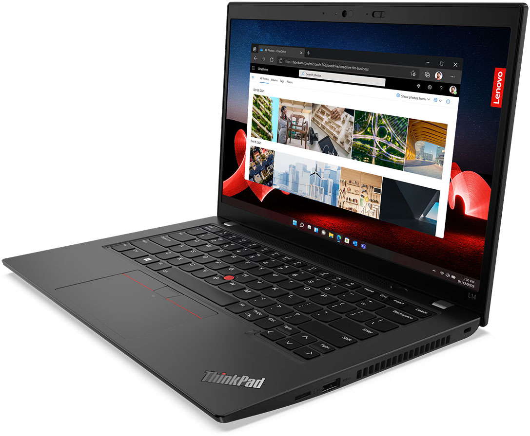 Notebook Lenovo ThinkPad L14 Gen 4, color Thunder Black