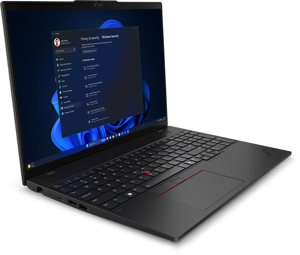 Notebook Lenovo ThinkPad L16 Gen 1 (AMD), color Black