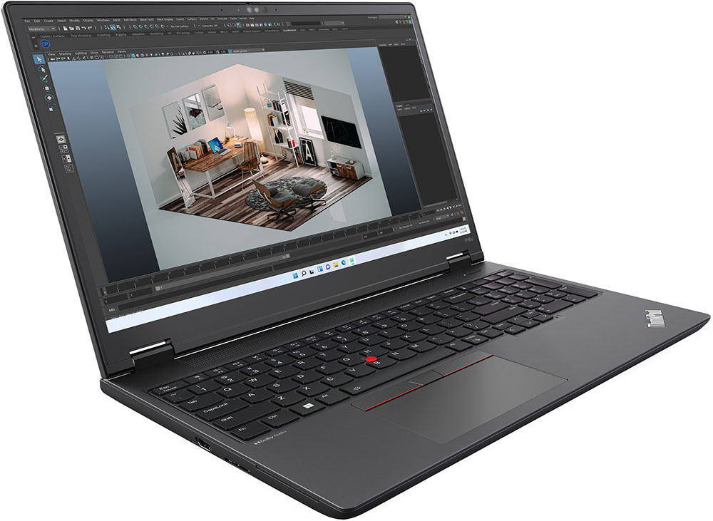 Notebook Lenovo ThinkPad P16v Gen 1 (Intel), color Thunder Black