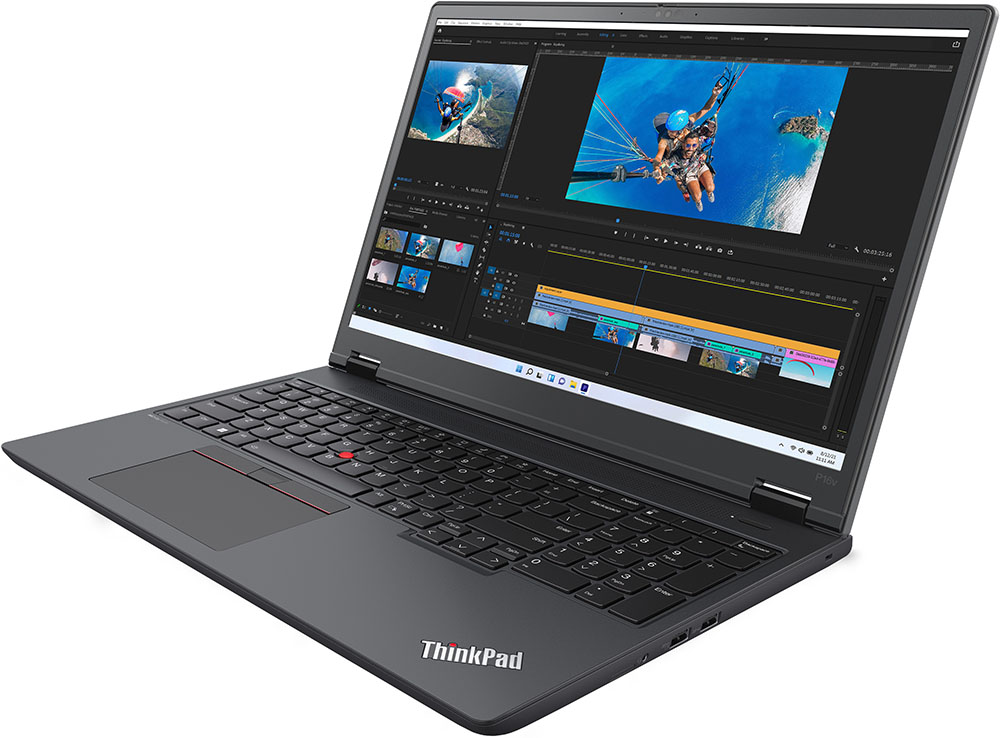 Notebook Lenovo ThinkPad P16v Gen 1 (Intel), color Thunder Black
