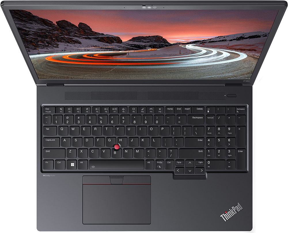 Notebook Lenovo ThinkPad P16v Gen 1 (Intel), color Thunder Black