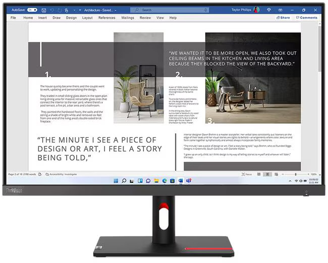 Monitor Lenovo ThinkVision S27i-30