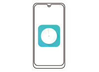 2 Descarga e inicia la aplicación Deco; simplemente sigue las instrucciones en la aplicación para finalizar los pasos de configuración.