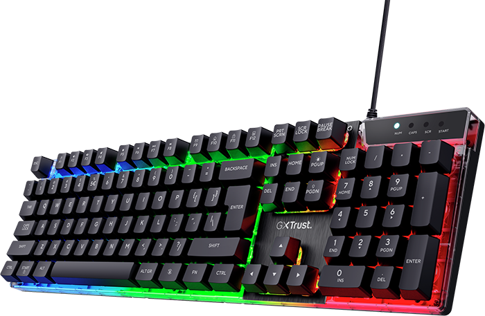 Teclado Gaming Iluminado Trust GXT 835 Azor