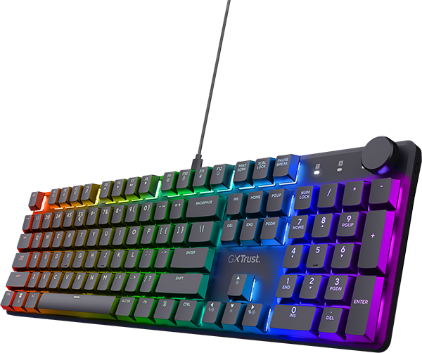 Teclado Mecánico Prémium Trust GXT 866 Torix
