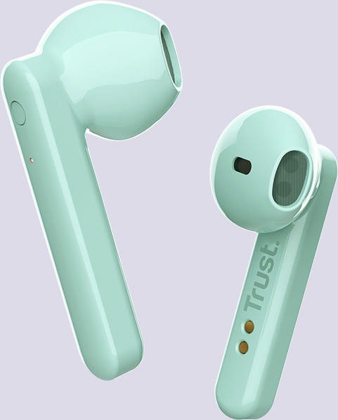 Auriculares inalámbricos Bluetooth Trust Primo Touch color turquesa