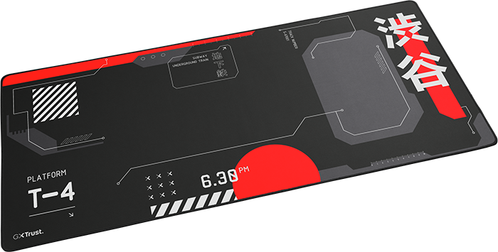 Mousepad Trust GXT 759 - XXL - Red/Black